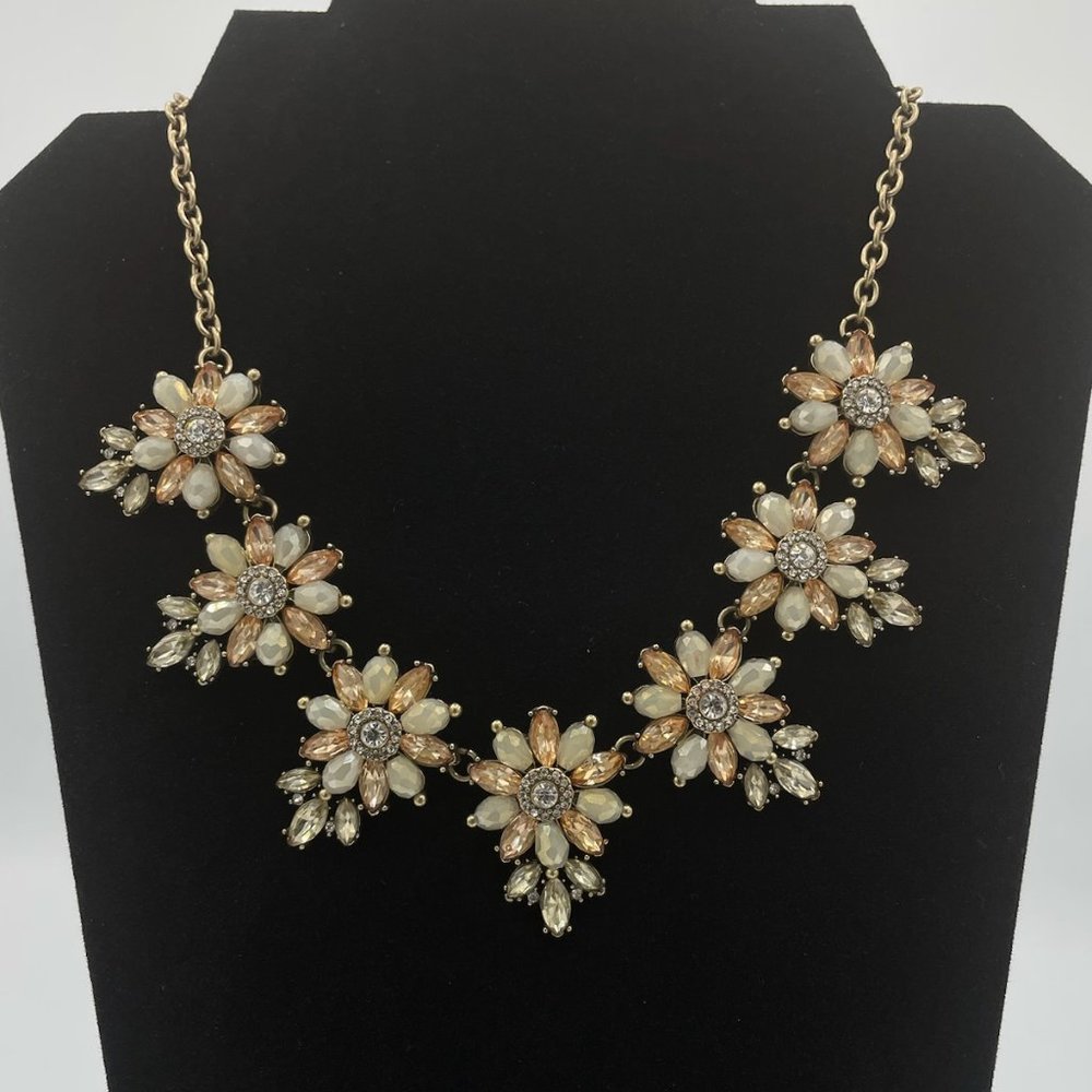 Gold Floral Necklace